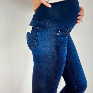 AG Adriano Goldschmied Secret Fit Ankle Maternity Jeans Women's Size 27R